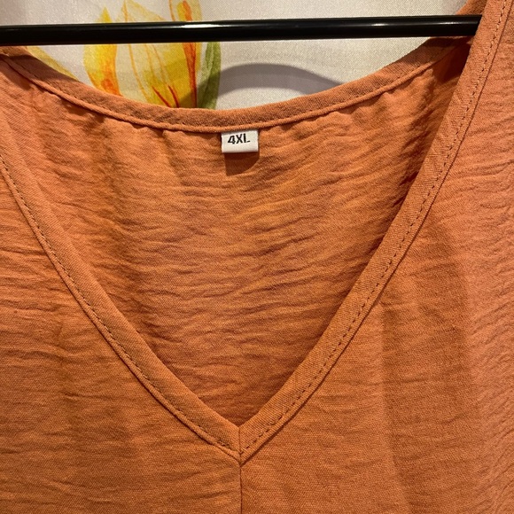 Elegant Peach Maxi Dress - Picture 3 of 3